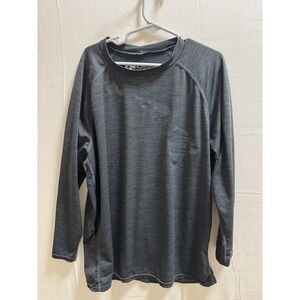 Honolua Hawaii Rash Guard Kids XL Gray SPF 20 Long Sleeve Surf Beach Shirt Youth